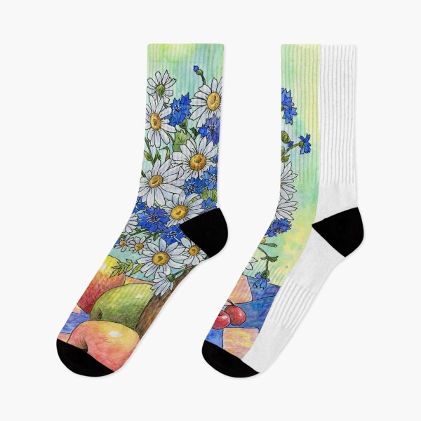 Item preview,  A bouquet of daisies and cornflowers. designed and sold by Yovin11.