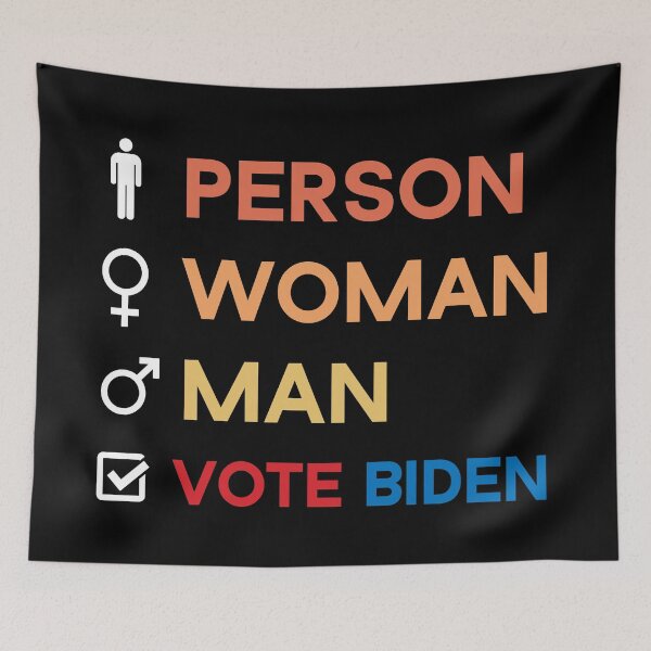 Item preview, Person Woman Man Vote Biden designed and sold by MSA-42.