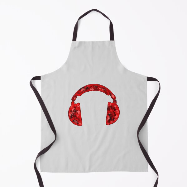 Item preview, Red, black and salmon headphones designed and sold by BV-creas.