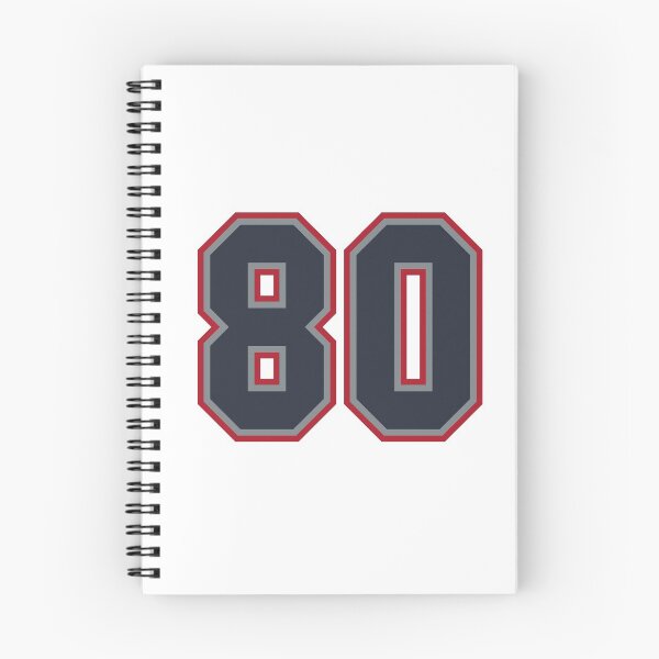 Item preview, 80 Navy Grey Red Sports Number Eighty designed and sold by HelloFromAja.