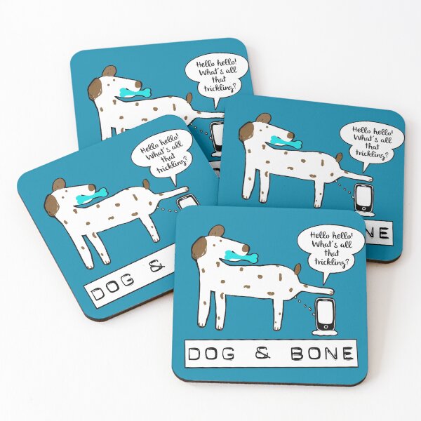 Item preview, Dog and Bone Cockney Rhyming Slang designed and sold by emmafifield.