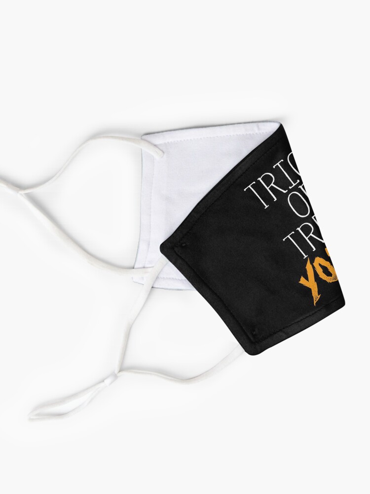 Alternate view of Trick Or Treat Yo Self | Halloween Mask