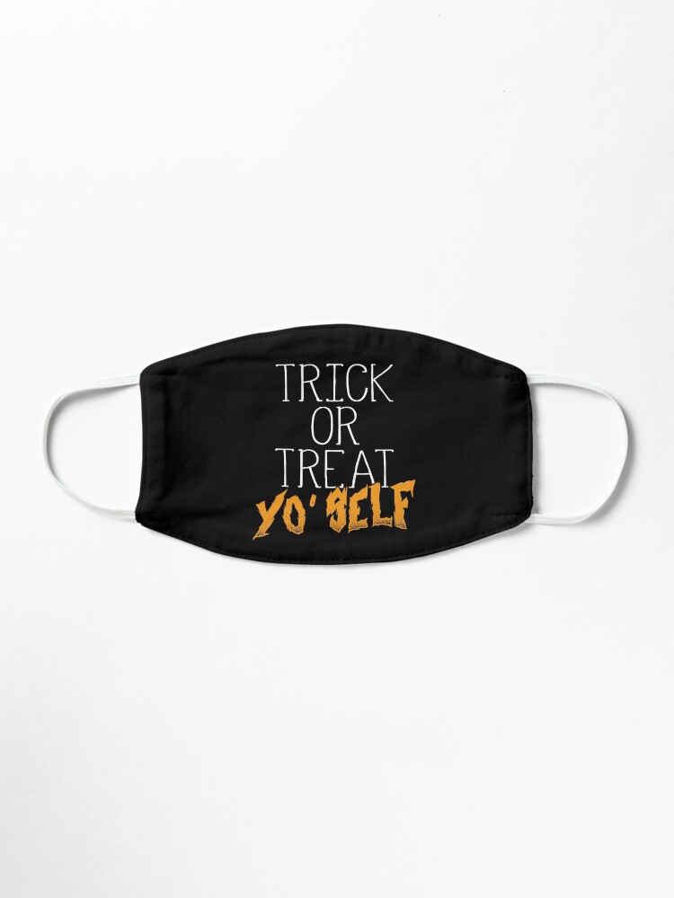 Alternate view of Trick Or Treat Yo Self | Halloween Mask