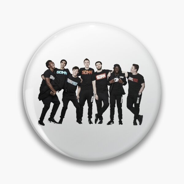 Item preview, Sidemen, SDMN,  JJ Olatunji, Simon Minter, Josh Bradley, Tobi Brown, Ethan Payne, Vik Barn, Harry Lewis,  KSI, Miniminter, Zerkaa, TBJZL, Behzinga, Vikkstar123, W2S, Youtube, Sidemen Channel, XIX,  designed and sold by Dave Kolchin.