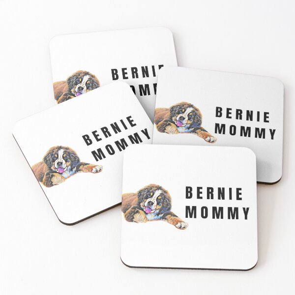 Item preview, Bernese Mountain Dog Painting - Bernie Mommy designed and sold by AllyShop.