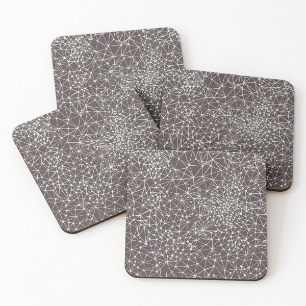 Item preview, Connections (white on gray-brown) designed and sold by Atelier Eyeling.