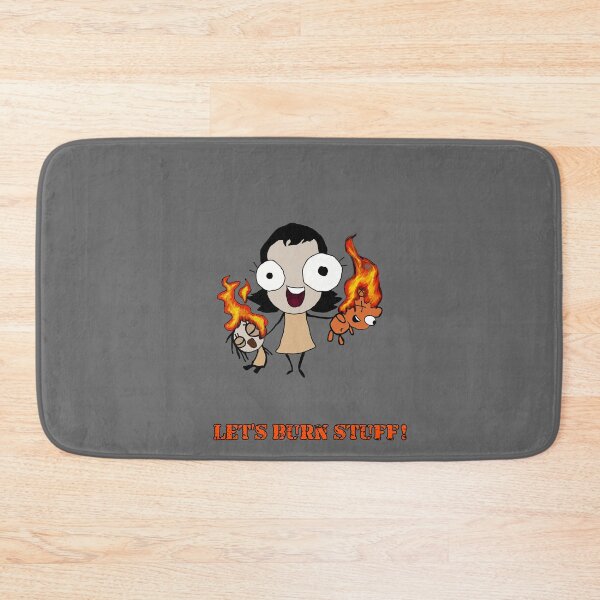 Item preview, Let's burn stuff! designed and sold by BewareTheShroom.