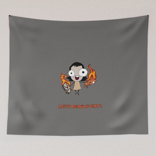 Item preview, Let's burn stuff! designed and sold by BewareTheShroom.