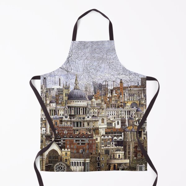 Item preview, Buildings and architecture sketchy effect print designed and sold by Mahnoor Haroon Niazi.