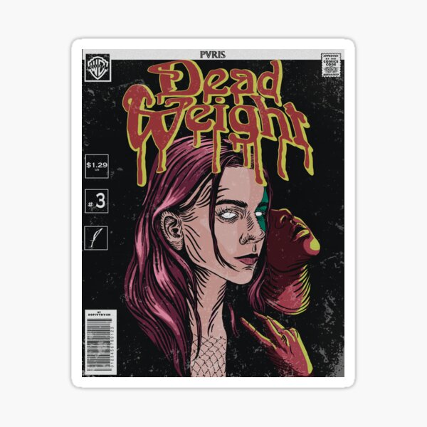 Dead Weight comic cover // PVRIS Sticker