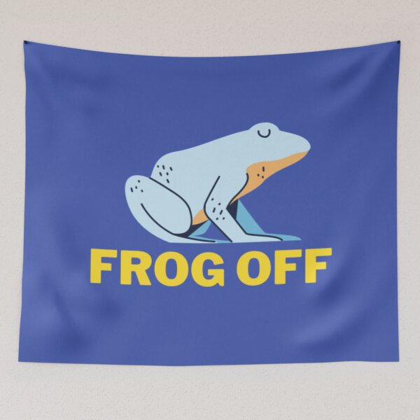 Item preview, Frog off designed and sold by BloompodDesigns.
