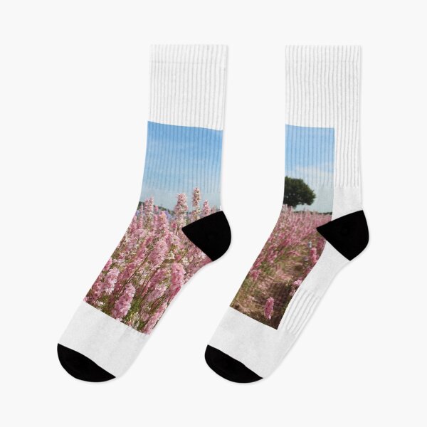 Item preview, Pink Flower Confetti Field Landscape designed and sold by LearsInteriors.