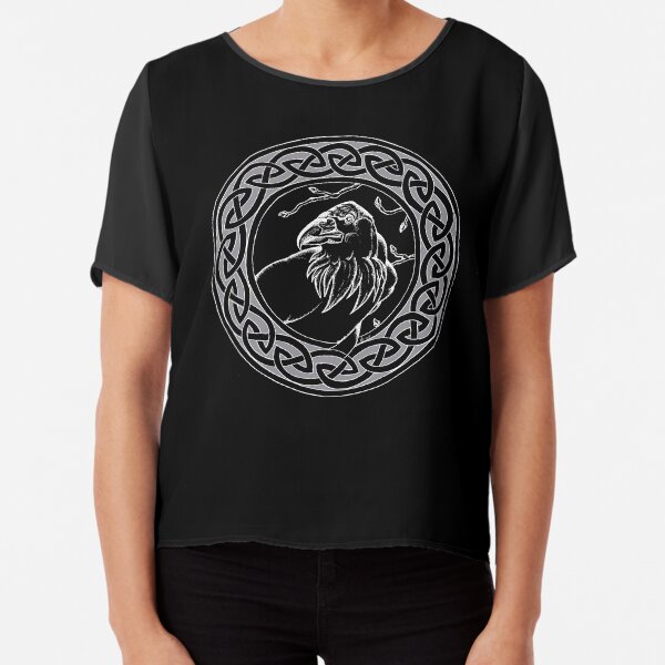 The Raven Chiffon Top