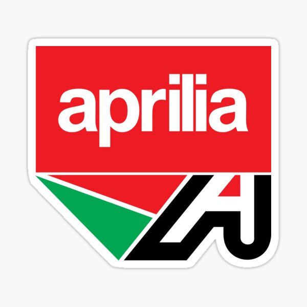 4 large stickers APRILIA LION big stickers Moto GP tuning racing various  colors