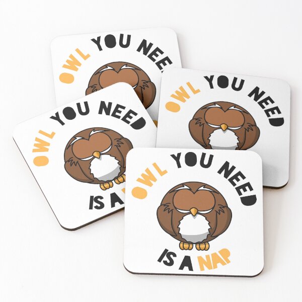 Item preview, Owl you need is a nap designed and sold by Birb Shop.