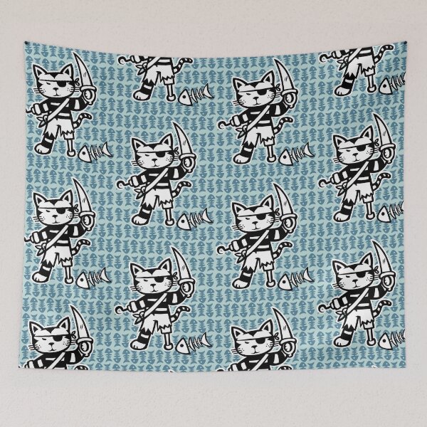 Item preview, Pirate cat designed and sold by rautie.