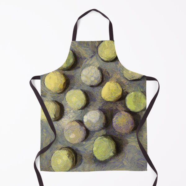 Item preview, Abstract painting of French Macarons in Vincent Van Gogh style designed and sold by AnnaMelekhina.