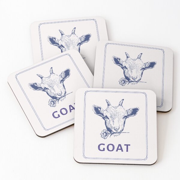 Item preview, Goat cute funny farm animal homestead  designed and sold by HaychGee.