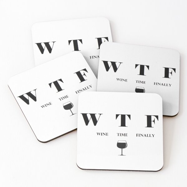 Item preview, WTF Wine Time Finally  designed and sold by tetyboom.