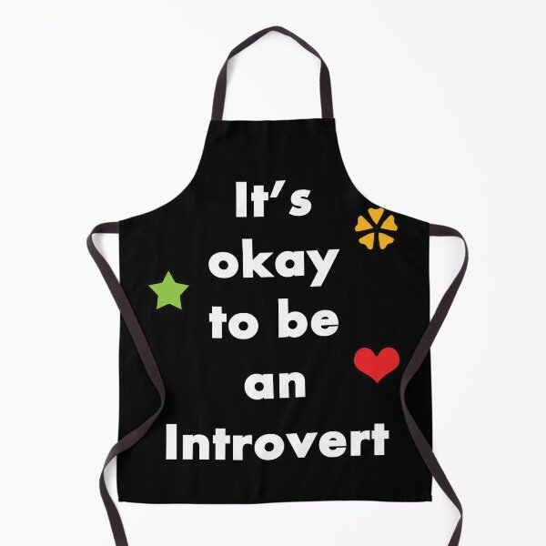 Item preview, It's Okay To Be An Introvert - Typography Design 2 designed and sold by art-by-shadab.