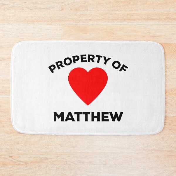 Item preview, Property of Matthew Boyfriend Girlfriend Love designed and sold by IBMClothing.