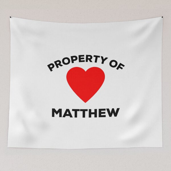Item preview, Property of Matthew Boyfriend Girlfriend Love designed and sold by IBMClothing.