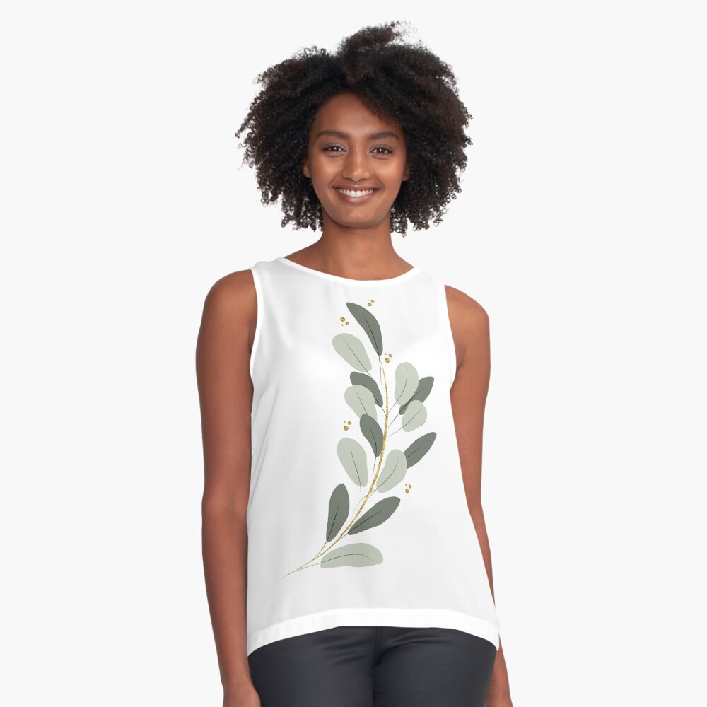 Item preview, Sleeveless Top designed and sold by vectormarketnet.