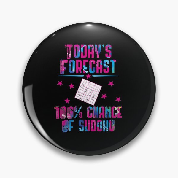 Item preview, Today's Forecast 100 Percent Sudoku King designed and sold by at85productions.