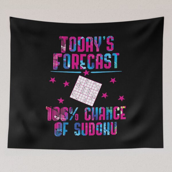 Item preview, Today's Forecast 100 Percent Sudoku King designed and sold by at85productions.