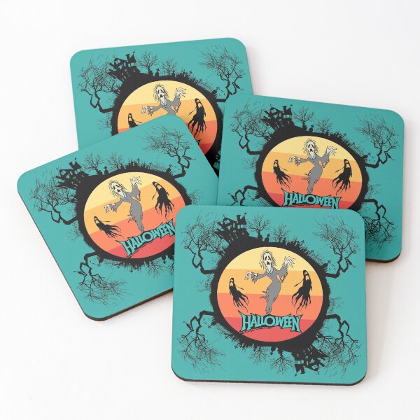 Item preview, Halloween Ghosts Sticker designed and sold by gooddesignart.