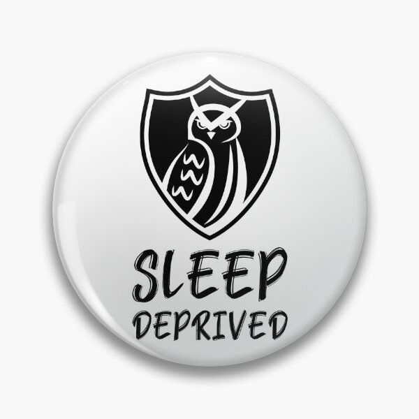 Item preview, Night Owl Sleep Deprived Shield designed and sold by javes93.