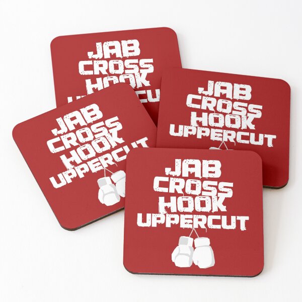 Item preview, Jab Cross Hook Uppercut for Boxing Fans & Boxers - Unique boxing gifts designed and sold by K-icon.