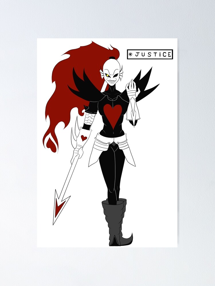 Undyne The Undying Poster For Sale By Sianais Redbubble