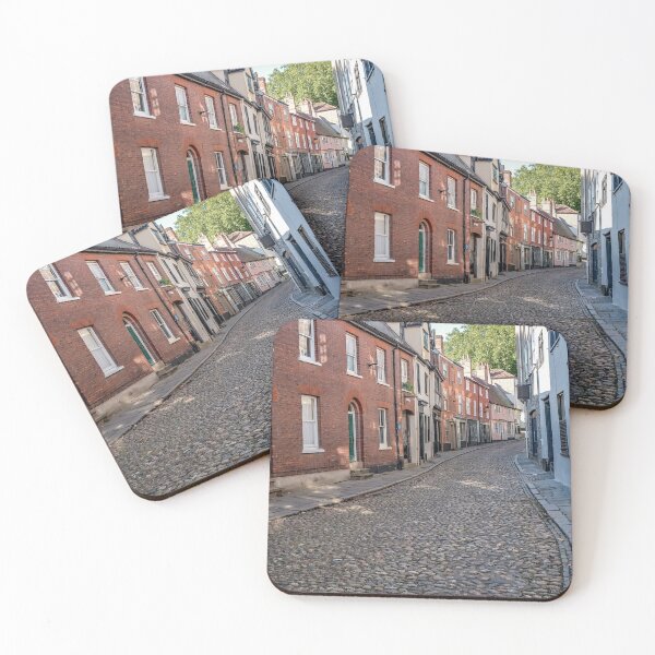 Item preview, The historical cobbled street and tight alley way of Elm Hill in the city of Norwich designed and sold by yackers1.