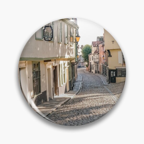 Item preview, The historical cobbled street and tight alley way of Elm Hill in the city of Norwich designed and sold by yackers1.