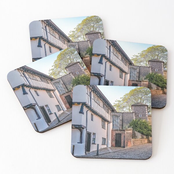 Item preview, View towards Princes Street in the city of Norwich from the historical cobblestones of Elm Hill designed and sold by yackers1.