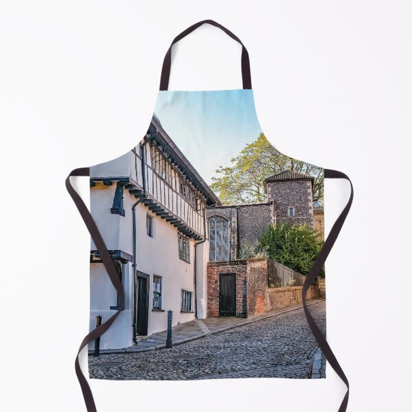 Item preview, View towards Princes Street in the city of Norwich from the historical cobblestones of Elm Hill designed and sold by yackers1.