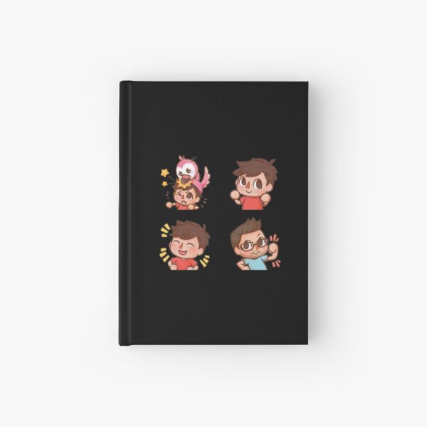 Roblox Characters Hardcover Journals Redbubble - how to get both rings in scp fantasy roblox youtube