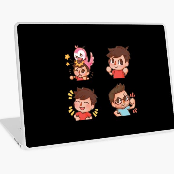 Roblox Gameplay Laptop Skins Redbubble - youtube guava games roblox tycoons