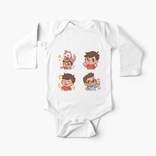Flamingo Roblox Long Sleeve Baby One Piece Redbubble - gta 5 for kids roblox youtube