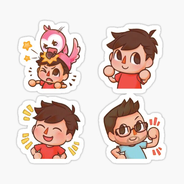 Roblox Characters Stickers Redbubble - roblox dirty decals