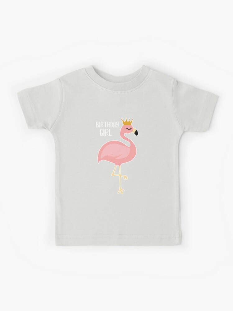 PINK FLAMINGO CUTE T-Shirts for Children, Kids, Girls, Women Premium T-Shirt