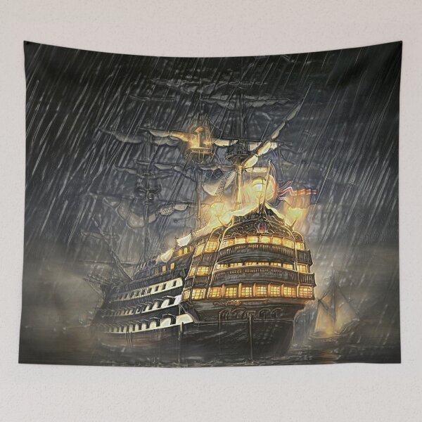 Item preview, BURNING WAR SHIPS  designed and sold by johnnyssandart.