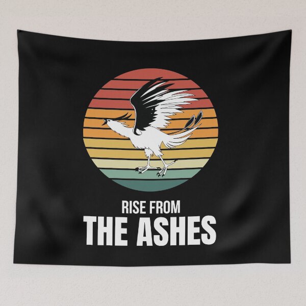 Item preview, RISE FROM THE ASHES vintage designed and sold by OneTimeEngineer.