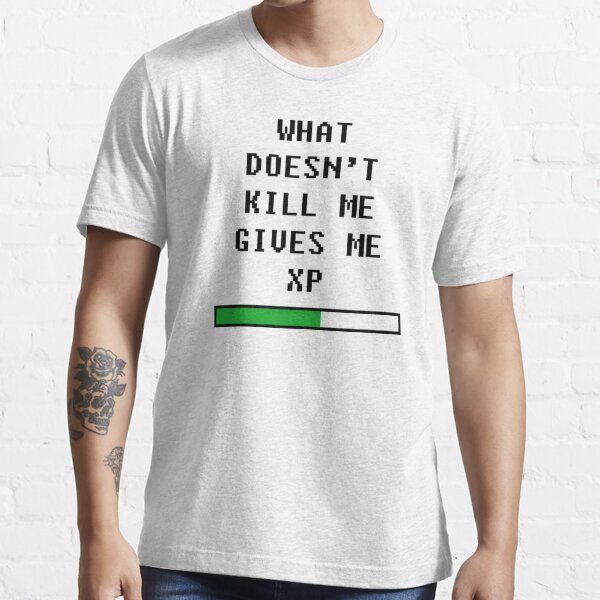 What doesn't kill me, gives me xp (black) Baby One-Piece for Sale by  HiddenCorner