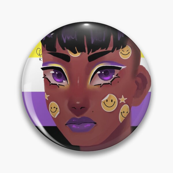 Item preview, Nonbinary pride  designed and sold by MioMio Doodles.