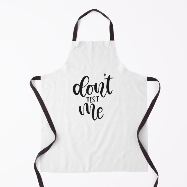 Item preview, Don't Test Me Lettering Typography Design designed and sold by Slletterings.