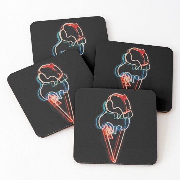 Item preview, Neon Ice creem cone  designed and sold by A- Fun & Fans.