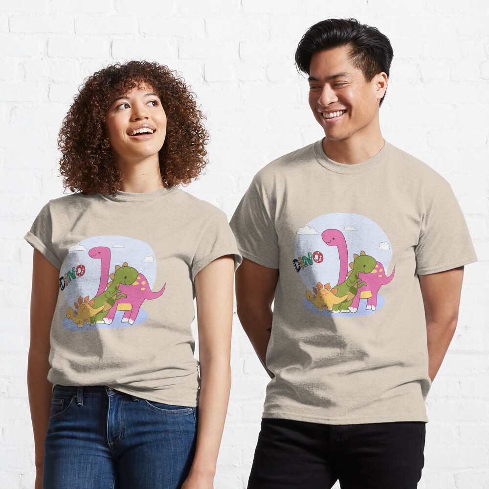 Dino Family Shirt design -Its Okay Not to Be Okay Classic T-Shirt