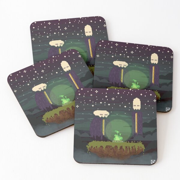Item preview, two skeletons and a fire designed and sold by iannashop.